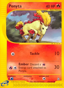 Ponyta (Aquapolis #102/147)