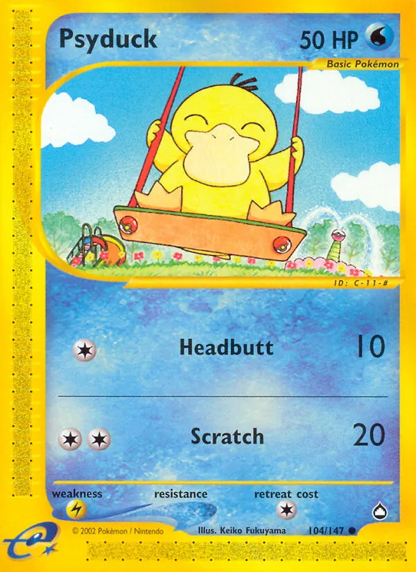 Psyduck (Aquapolis #104/147)