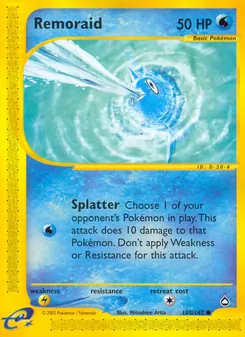 Remoraid (Aquapolis #105/147)
