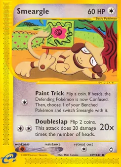 Smeargle (Aquapolis #109/147)