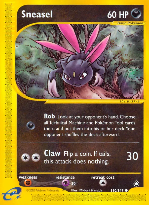 Sneasel (Aquapolis #110/147)