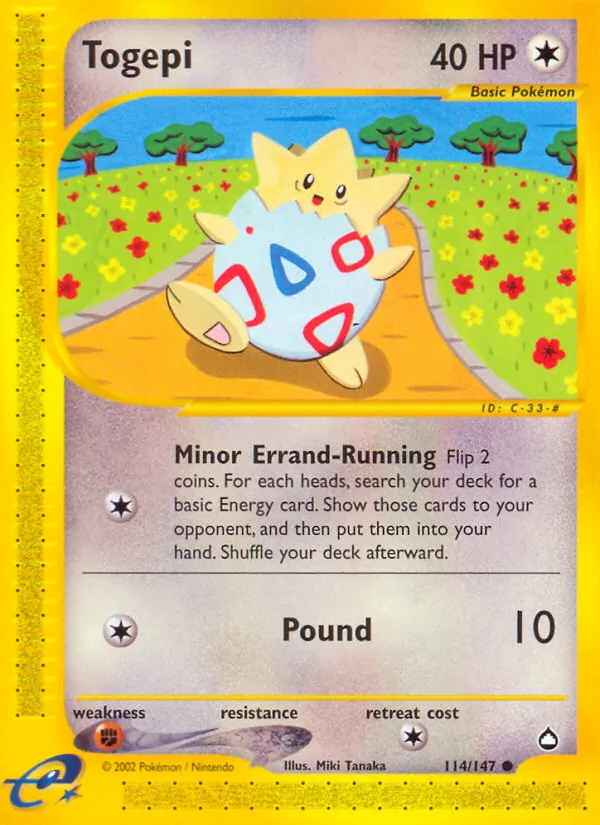 Togepi (Aquapolis #114/147)
