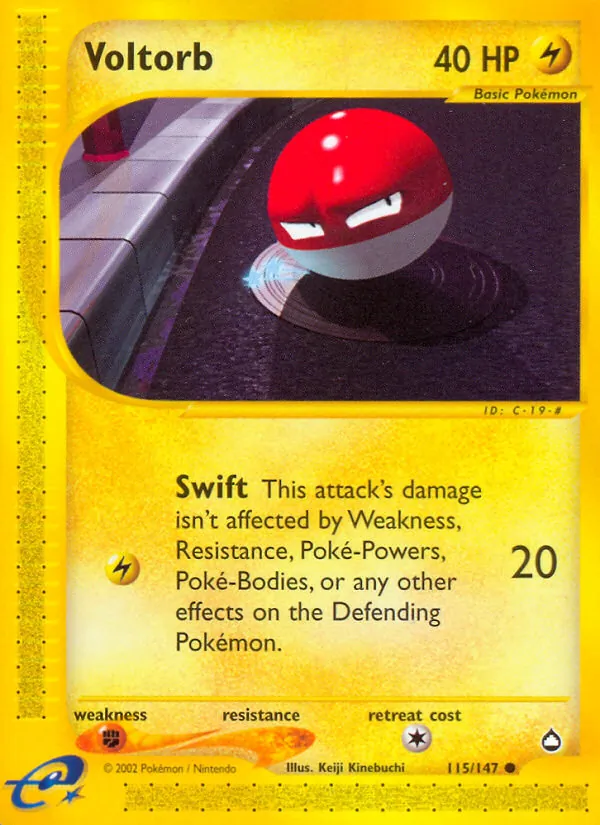 Voltorb (Aquapolis #115/147)