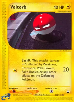Voltorb (Aquapolis #115/147)
