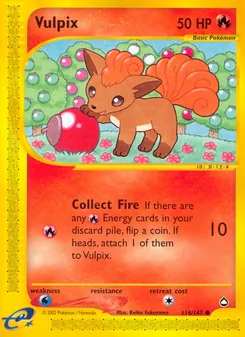 Vulpix (Aquapolis #116/147)