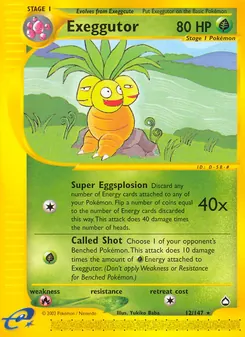 Exeggutor (Aquapolis #12/147)