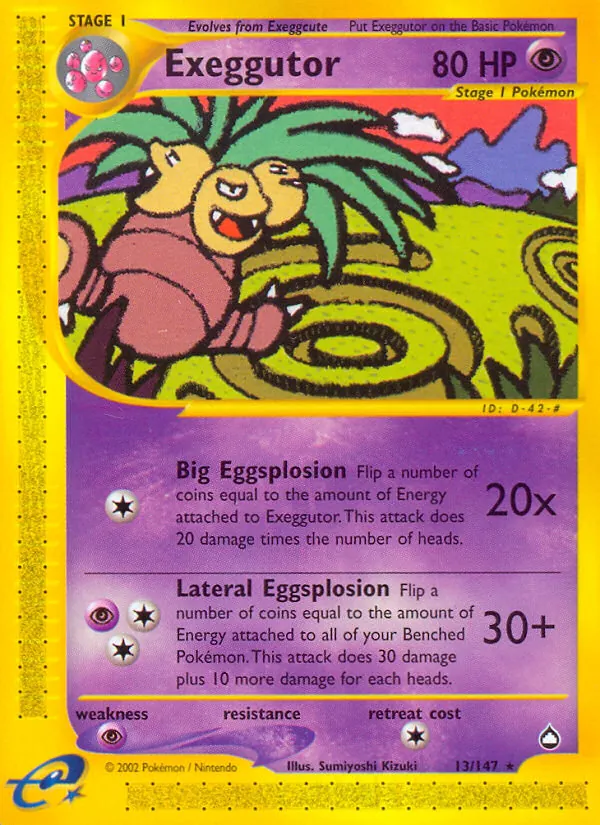Exeggutor (Aquapolis #13/147)