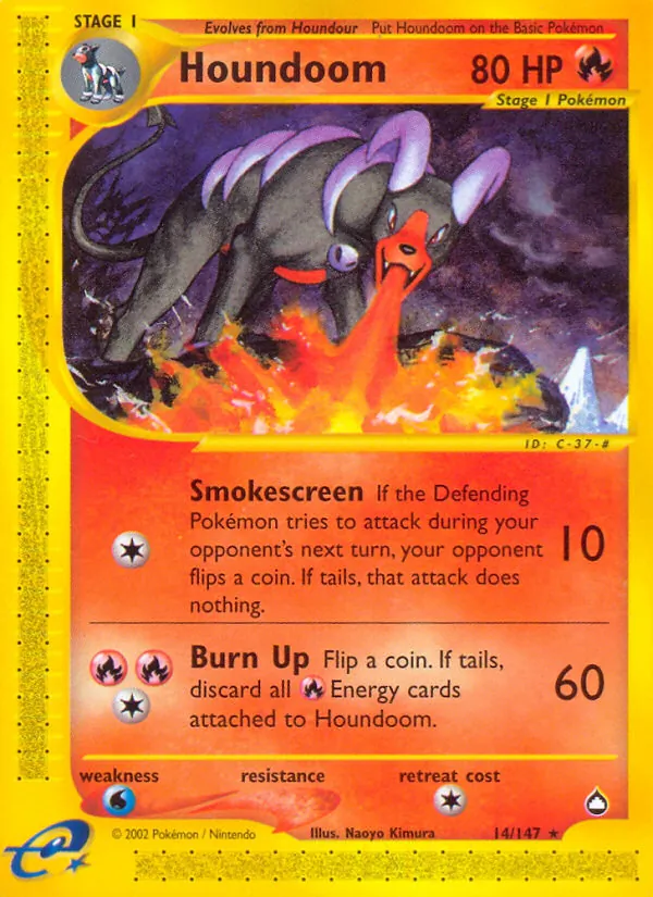 Houndoom (Aquapolis #14/147)