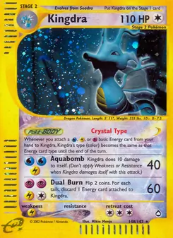 Kingdra (Aquapolis #148/147)