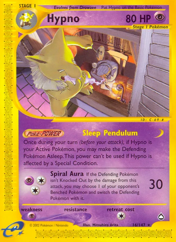 Hypno (Aquapolis #16/147)