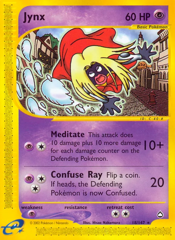 Jynx (Aquapolis #18/147)