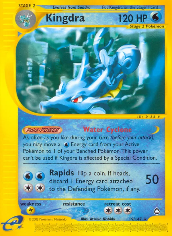Kingdra (Aquapolis #19/147)
