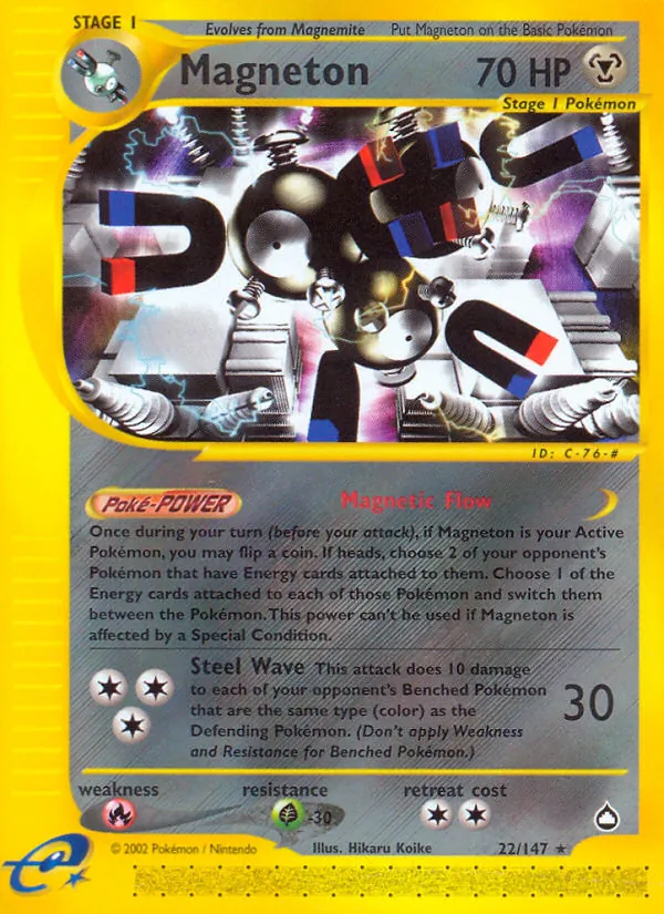 Magneton (Aquapolis #22/147)