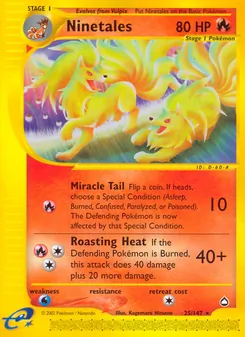 Ninetales (Aquapolis #25/147)
