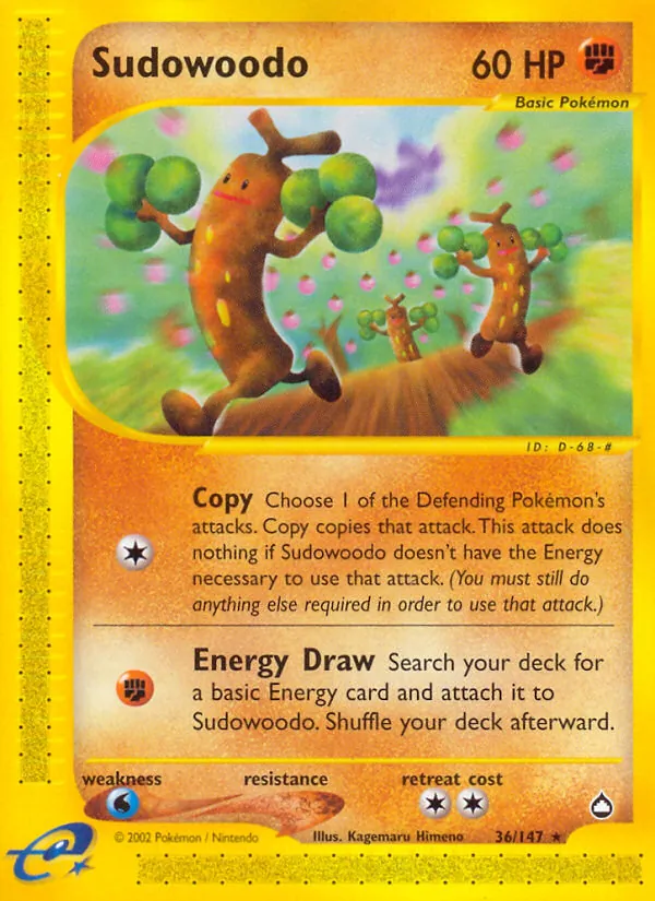 Sudowoodo (Aquapolis #36/147)
