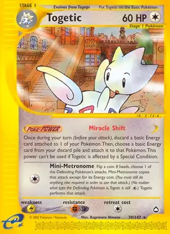 Togetic (Aquapolis #39/147)