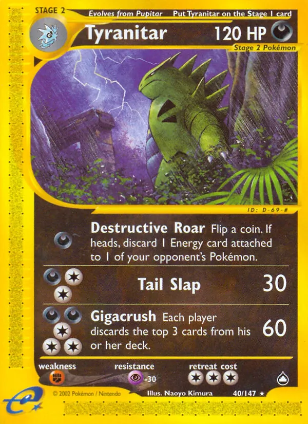 Tyranitar (Aquapolis #40/147)