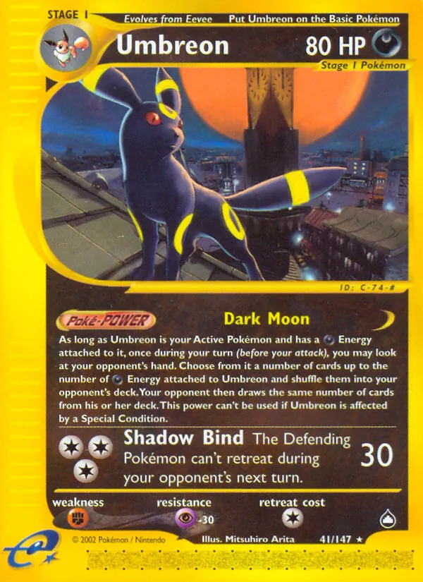 Umbreon (Aquapolis #41/147)
