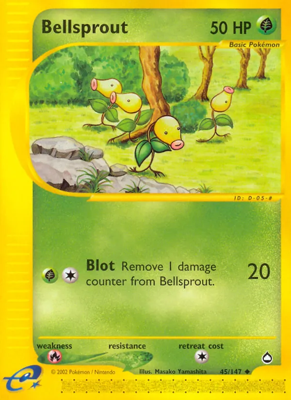 Bellsprout (Aquapolis #45/147)