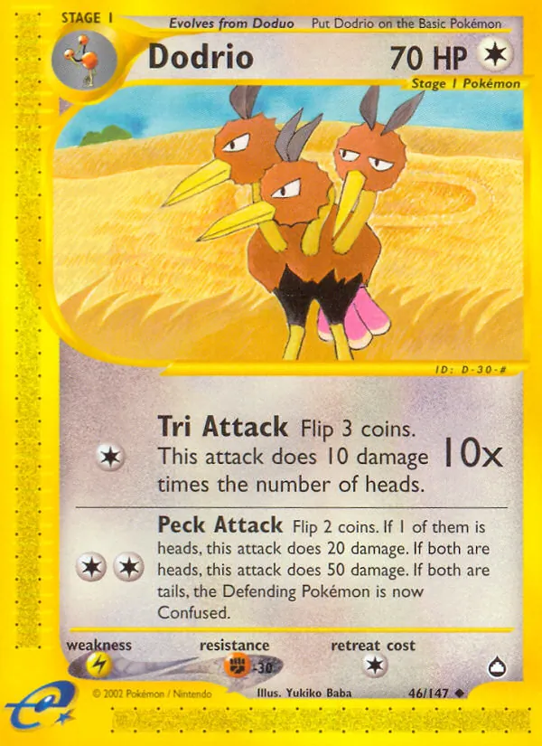 Dodrio (Aquapolis #46/147)