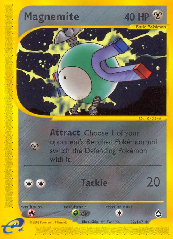 Magnemite (Aquapolis #52/147)