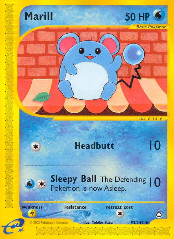 Marill (Aquapolis #53/147)