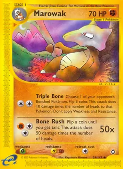 Marowak (Aquapolis #54/147)