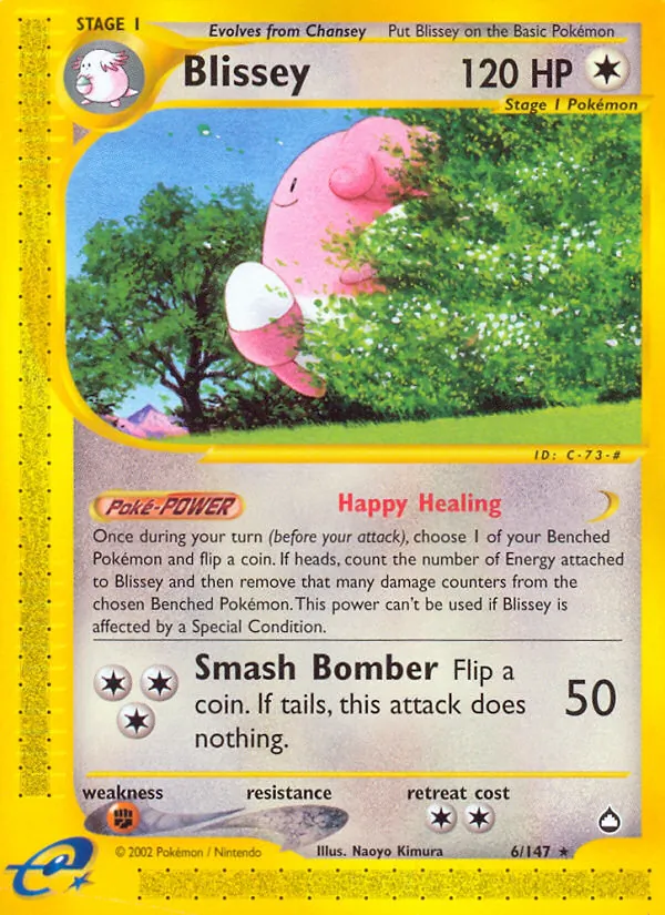 Blissey (Aquapolis #6/147)