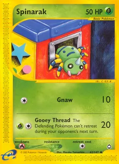 Spinarak (Aquapolis #62/147)