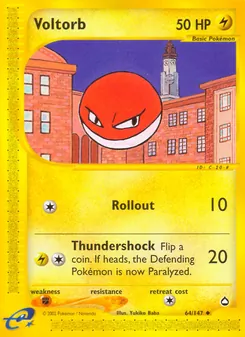 Voltorb (Aquapolis #64/147)