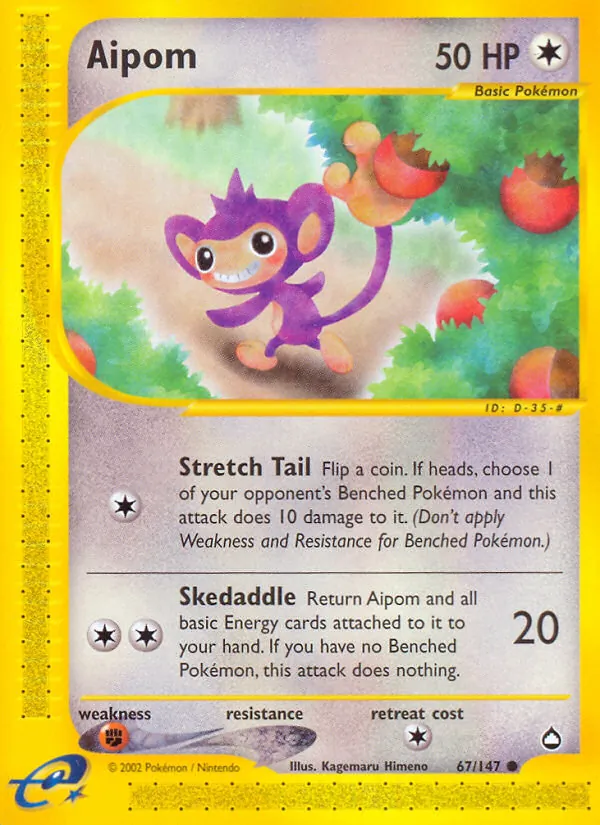 Aipom (Aquapolis #67/147)