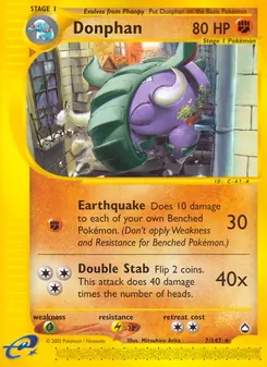 Donphan (Aquapolis #7/147)