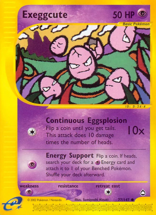 Exeggcute (Aquapolis #77/147)