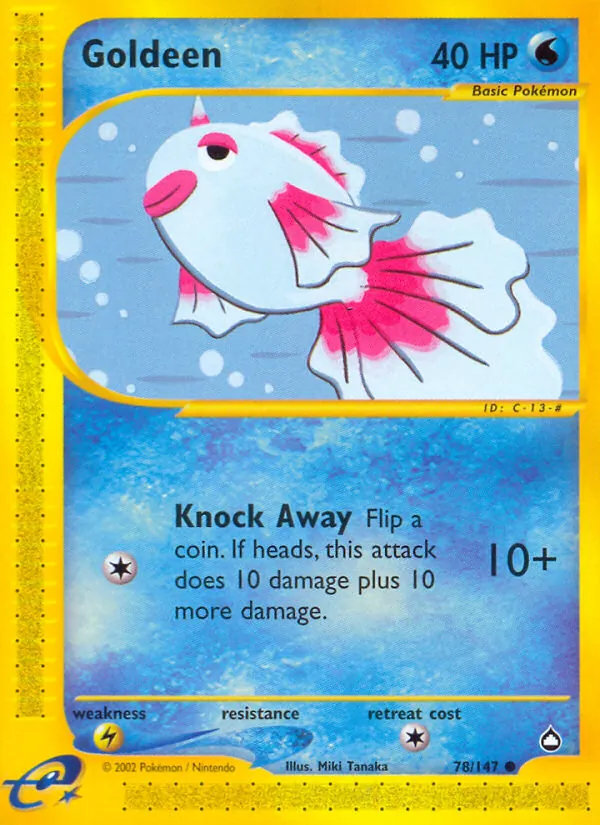 Goldeen (Aquapolis #78/147)