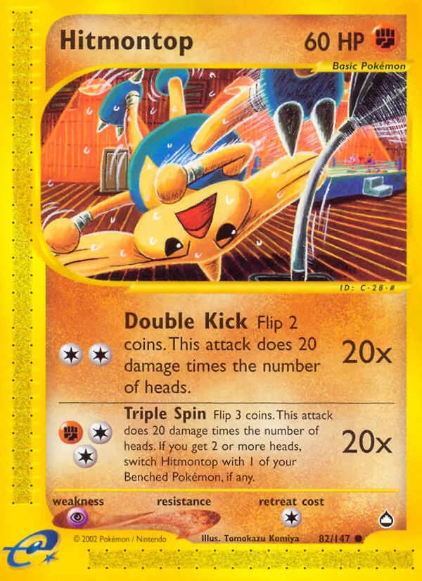 Hitmontop (Aquapolis #82/147)