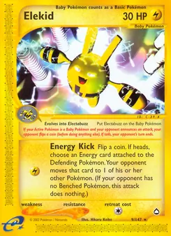 Elekid (Aquapolis #9/147)