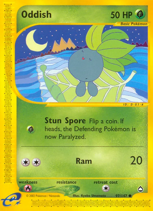 Oddish (Aquapolis #97/147)
