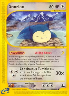 Snorlax (Skyridge #100/144)