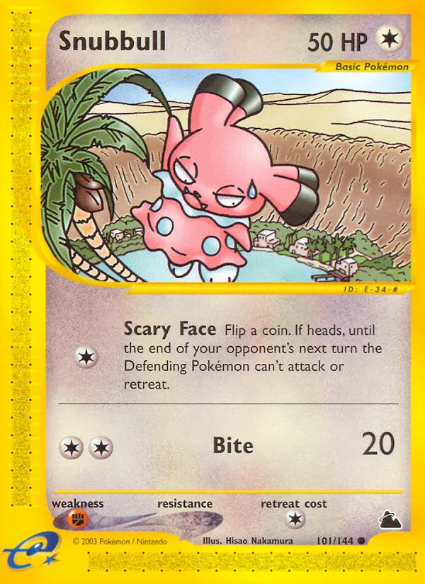 Snubbull (Skyridge #101/144)