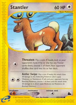 Stantler (Skyridge #102/144)