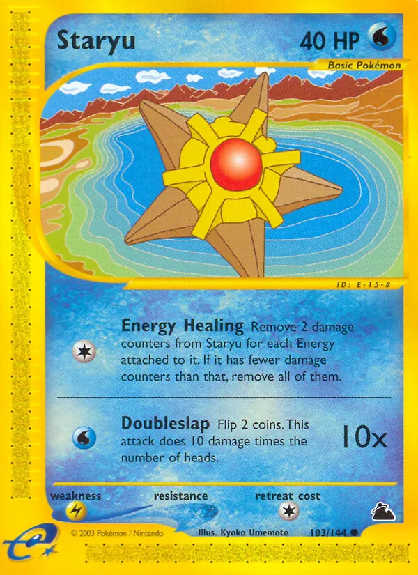 Staryu (Skyridge #103/144)