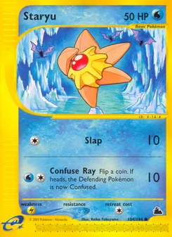 Staryu (Skyridge #104/144)