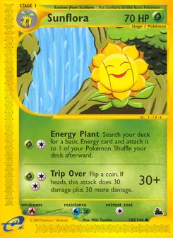 Sunflora (Skyridge #105/144)
