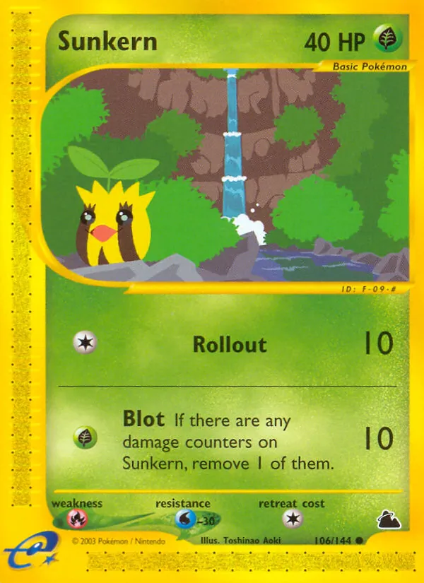 Sunkern (Skyridge #106/144)