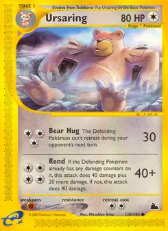Ursaring (Skyridge #110/144)
