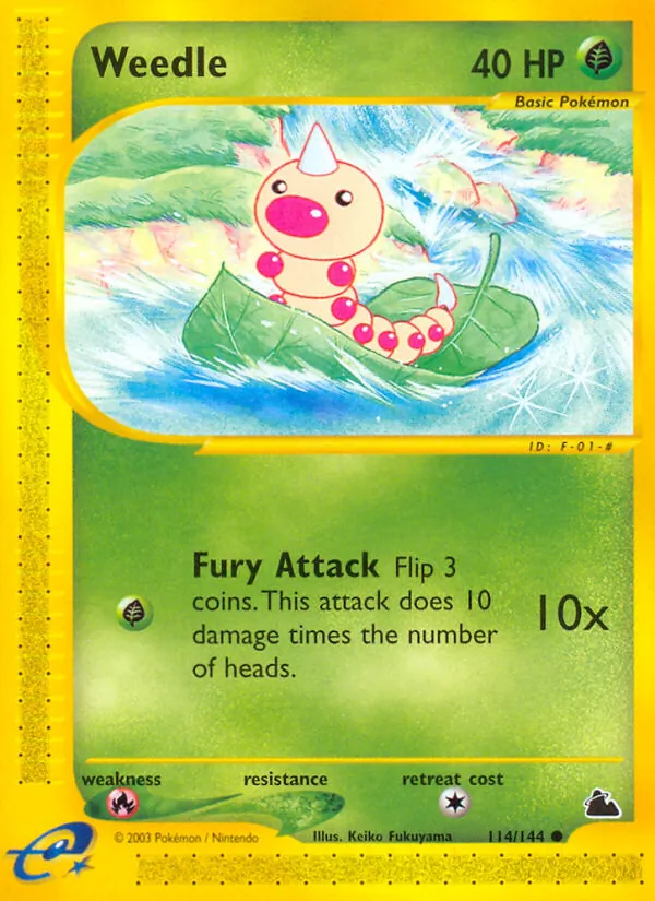 Weedle (Skyridge #114/144)