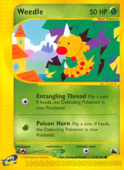 Weedle (Skyridge #115/144)