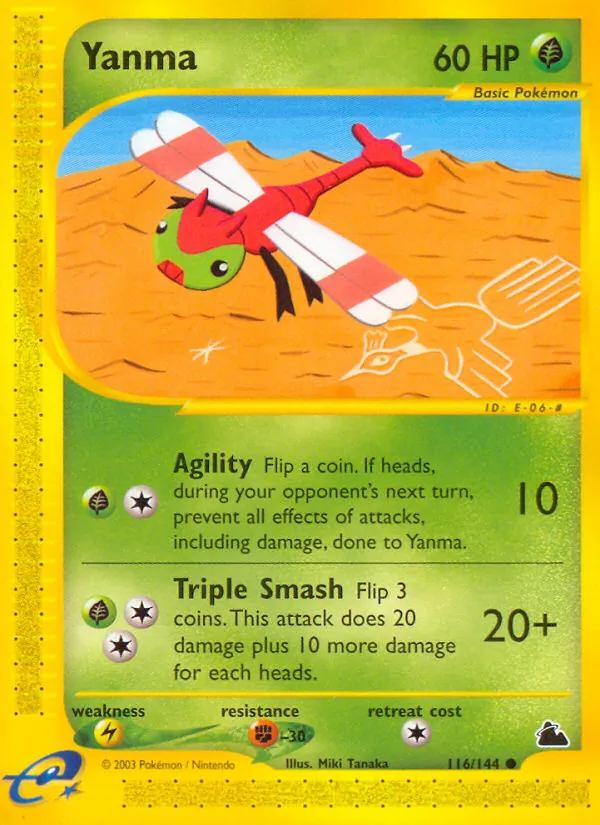 Yanma (Skyridge #116/144)
