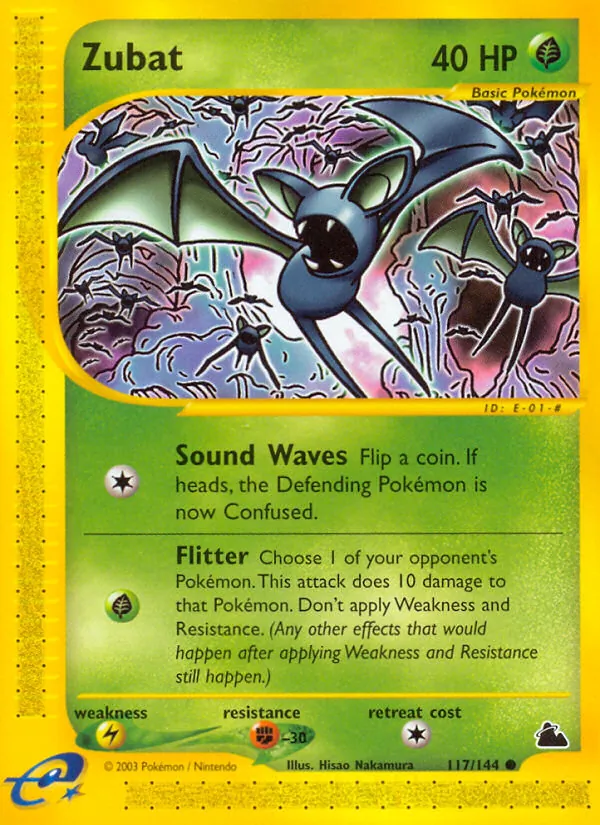 Zubat (Skyridge #117/144)