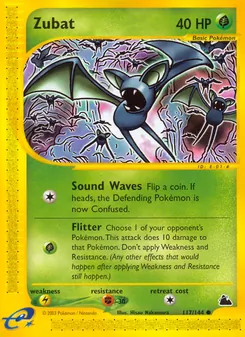 Zubat (Skyridge #117/144)